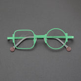 Jun Retro Titanium Glasses Frame